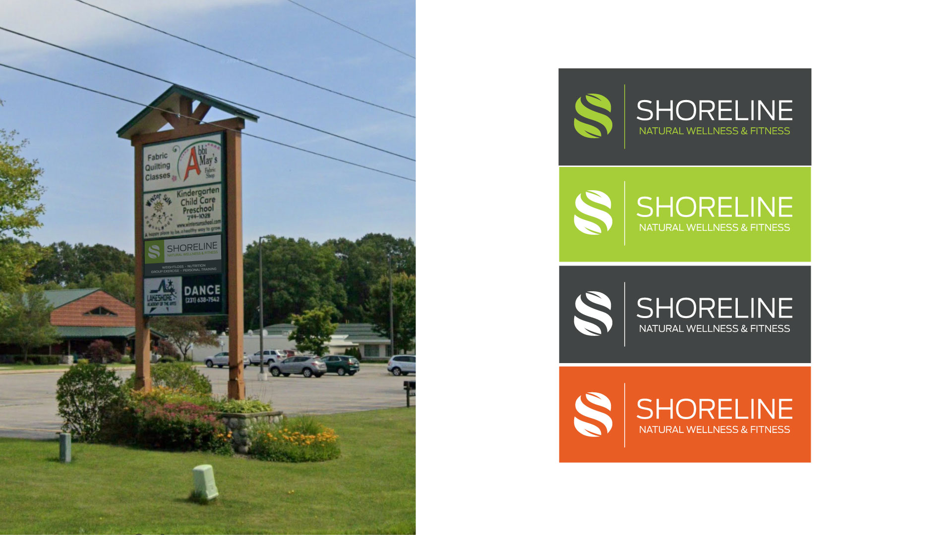 Wally David Portfolio - Shoreline Natural Wellness Logo - WordPress Web Developer - West Michigan